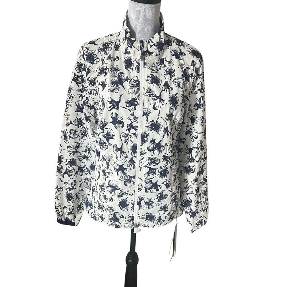 KJUS Raingear Dextra 2.5 Womens Jacket Floral Printed Size 38 Medium Regular NWT